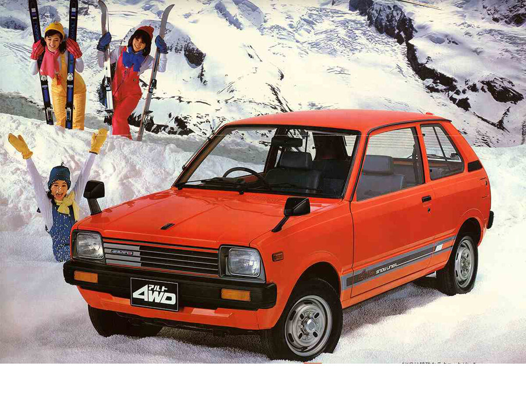 Suzuki Alto 1 поколение, рестайлинг, хэтчбек 3 дв. (10.1982 - 08.1984)